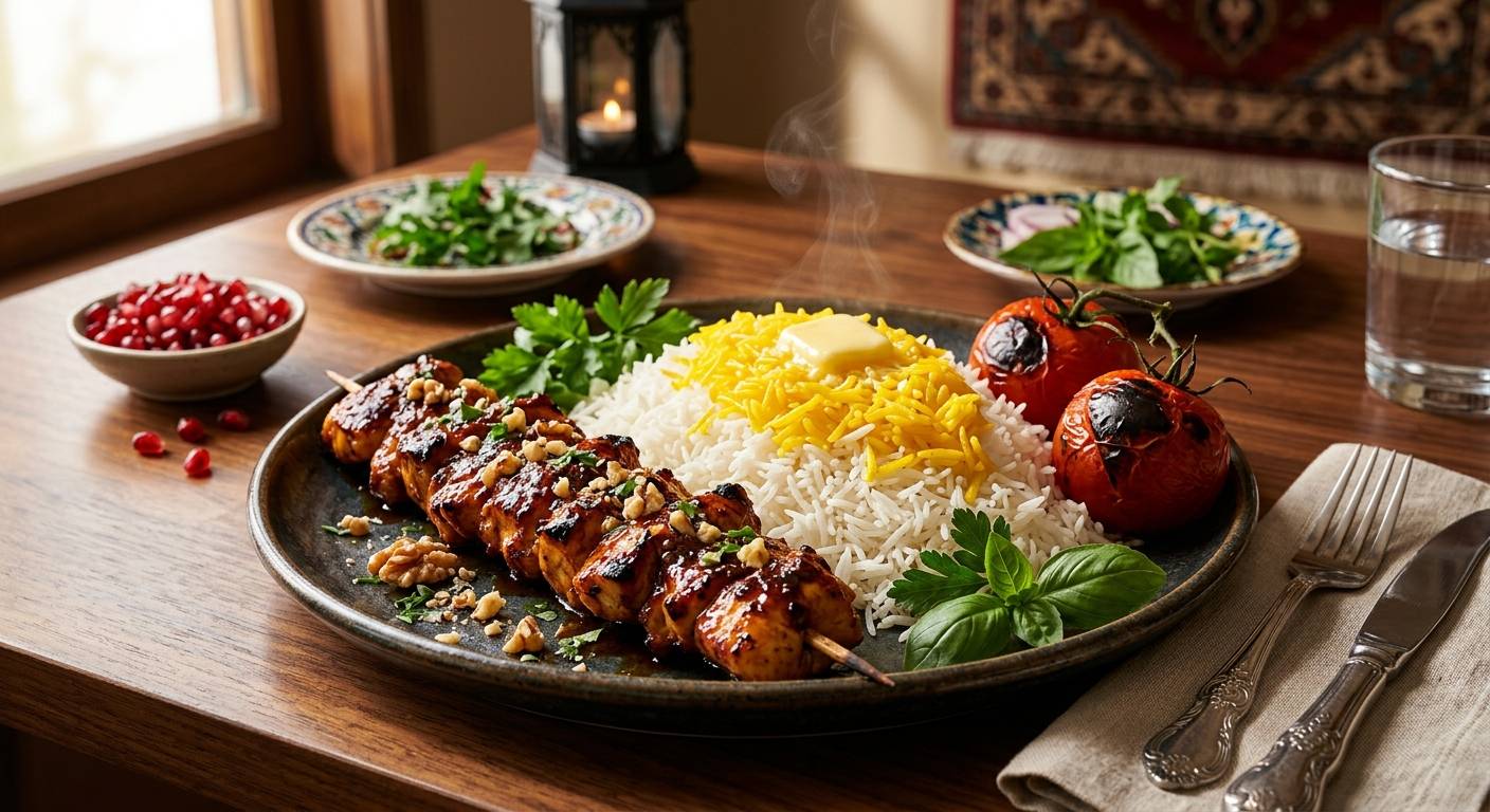 چلو جوجه ترش